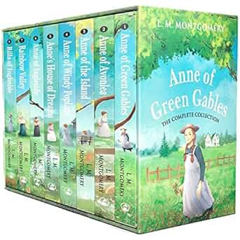 Anne of Green Gables The Complete Collection 8 Books Box Set by L. M. Montgomery Paperback