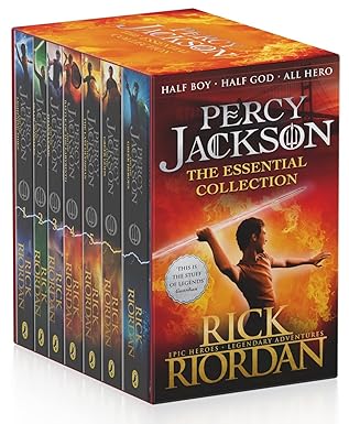 Percy Jackson Collection 7 Books Set, paperback