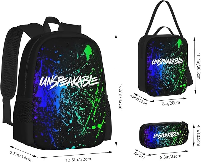 Bag Set Boys Pencil Case Backpack Starry Sky