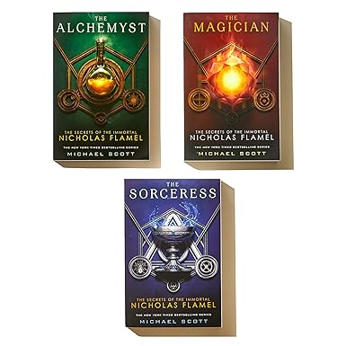 The Secrets of the Immortal by Nicholas Flamel Boxed Set- paperback