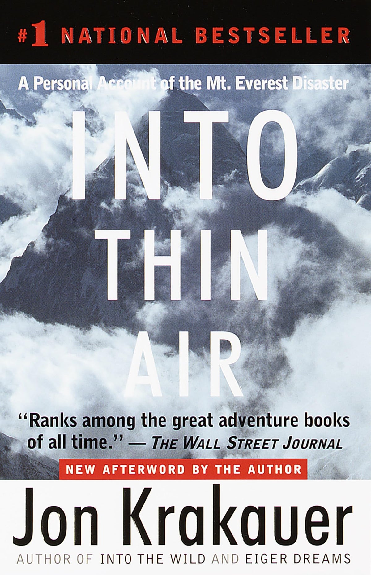 Into Thin Air: A Personal Account of the Mt. Everest Disaster by Krakauer, Jon (1998)- PB