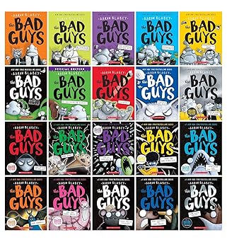 Bad Guys Series Complete Set, Books #1-#20 Paperback