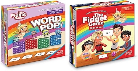 Ultimate Reading Bundle - Master 220 Dolch Sight Words- Figet Game