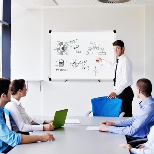 Magnetic Dry Erase Whiteboard, 36 x 48-inch