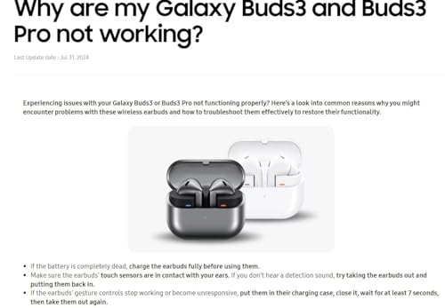 Samsung Galaxy Buds 3 Pro AI True Wireless Bluetooth Earbuds