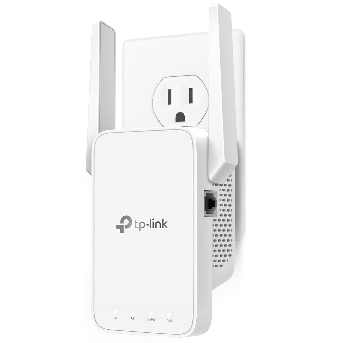 TP-Link AC1200 WiFi Extender - 1.2Gbps Home Signal Booster, Dual Band 5GHz/2.4GHz, Up to 1600 Sq.ft and 32 Devices, EasyMesh Compatible, One Ethernet Port (RE315)