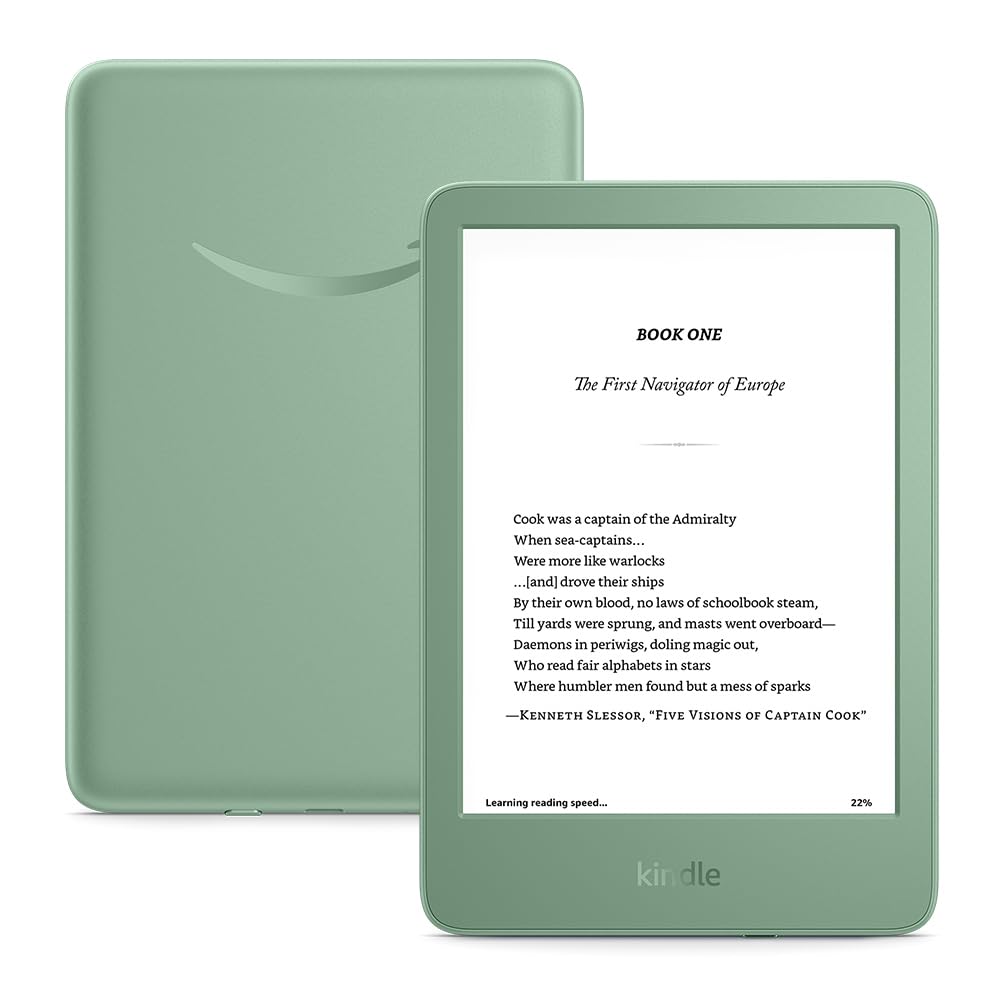 Amazon Kindle 16 GB (newest model)- with Lock screen ads