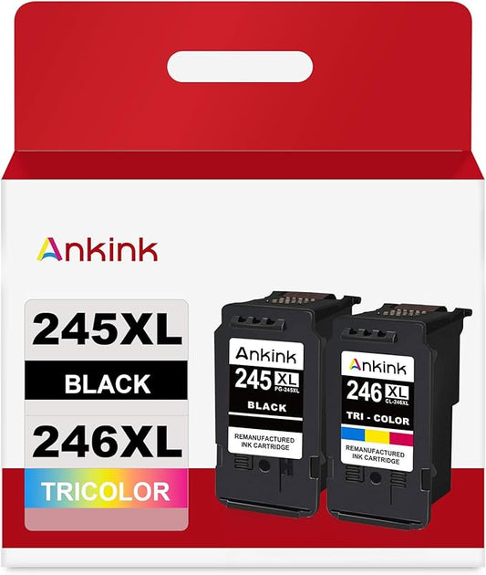 Ink Cartridge Replacement for Canon 245XL 246XL