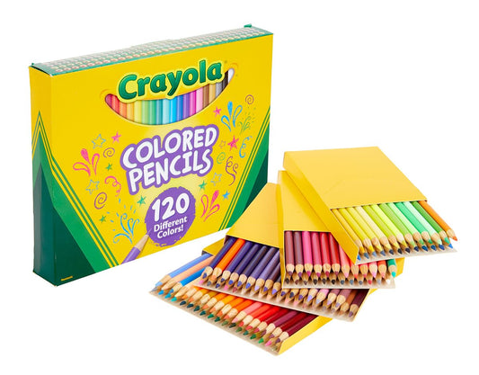 Crayola Colored Pencils Set for Kids (120ct)