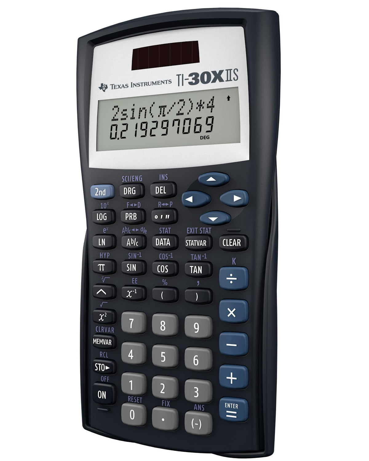TI-30XIIS Scientific Calculator Texas Instruments, Black