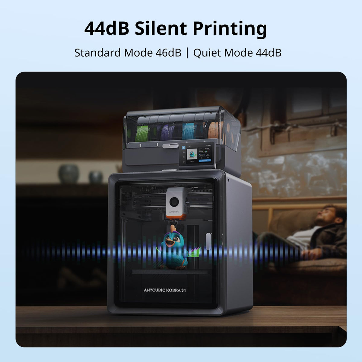Anycubic Kobra S1 3D Printer Only