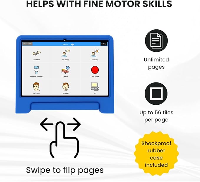 TalkingTiles - AAC Device for Autism- Communication Tablet