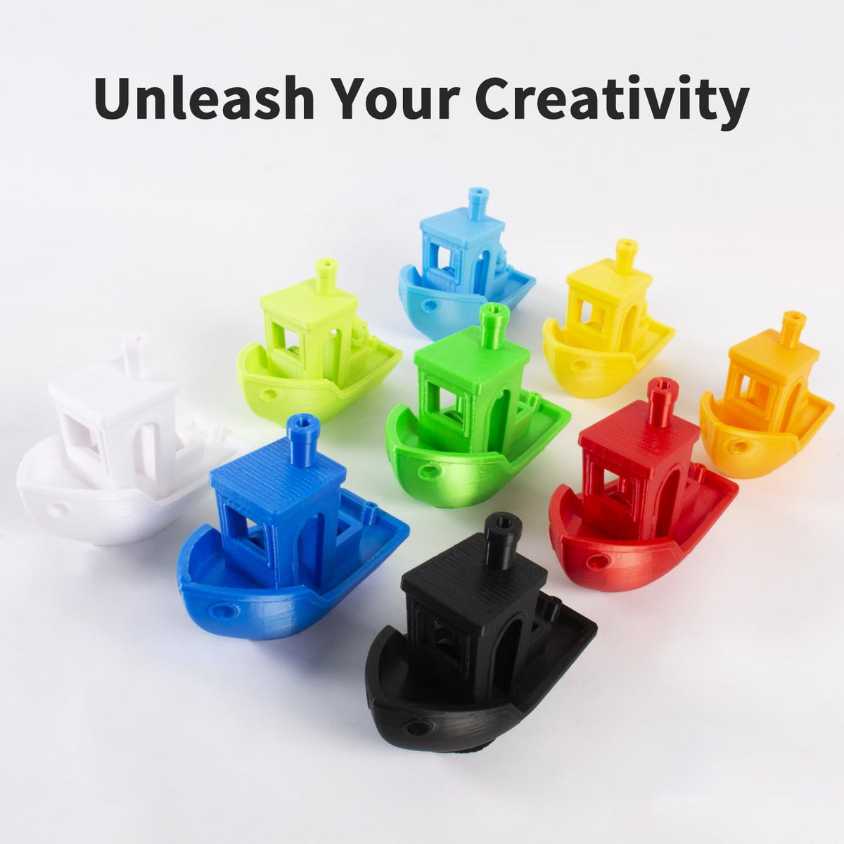 Geeetech PETG Filament 1.75mm, 1 KG (2.2lbs) Spool 3D Printer Filament, Black
