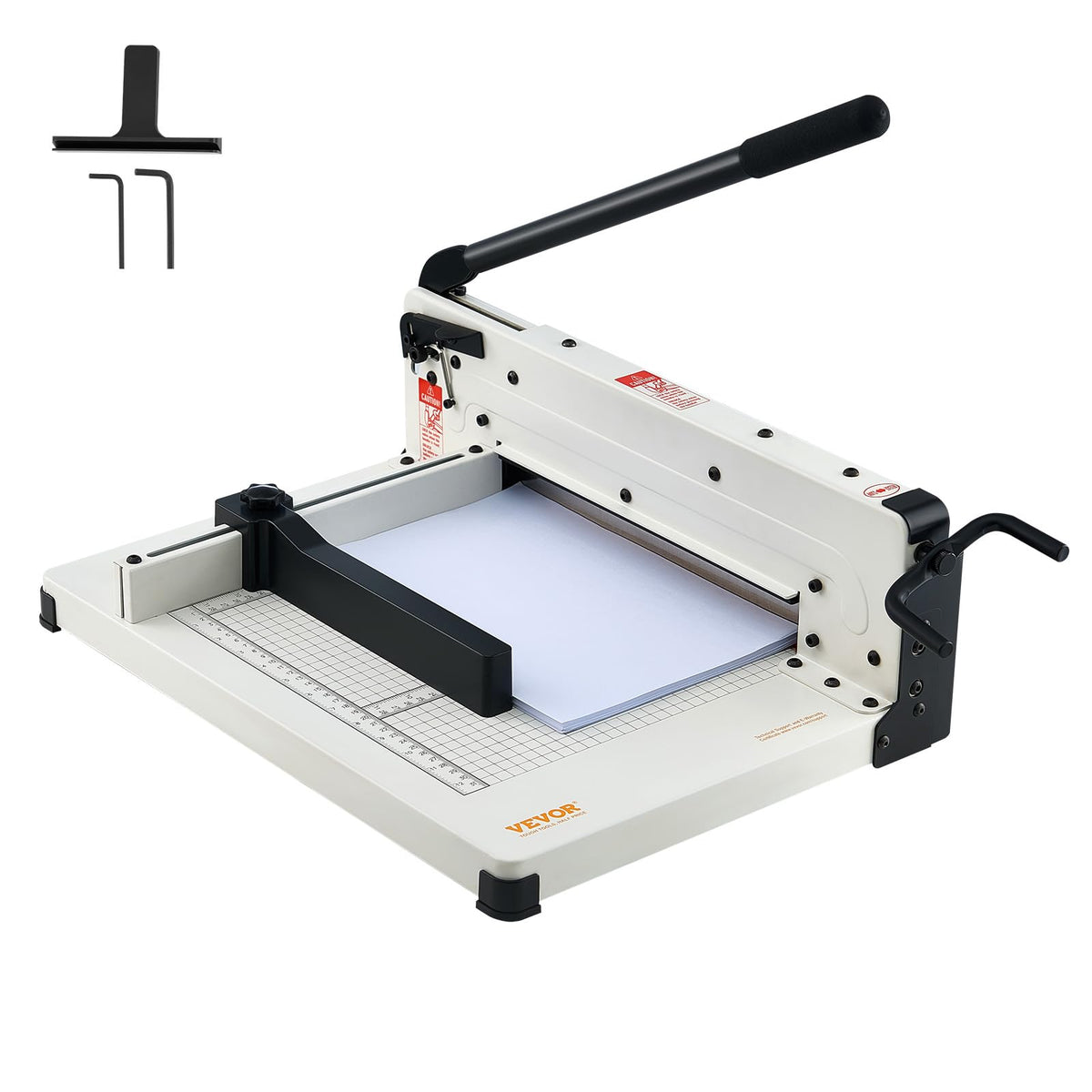 Paper Cutter, 12" for A4 Paper, 400 Sheet Capacity
