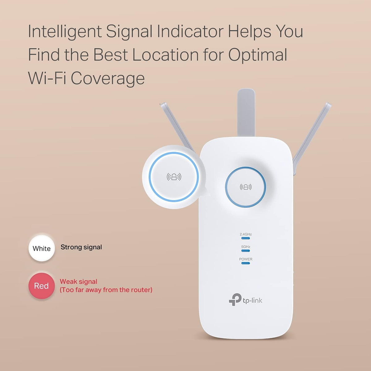 TP-Link AC1900 WiFi Range Extender RE550