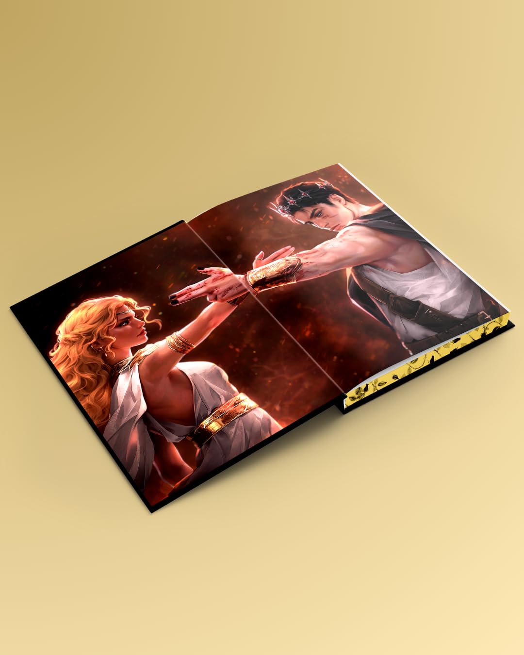 Bonds of Hercules (Deluxe Limited Edition): A Dark Romantasy Enemies to Lovers Spicy Romance Novel Inspired by Greek Mythology (Villains of Lore, 2)- hardcover