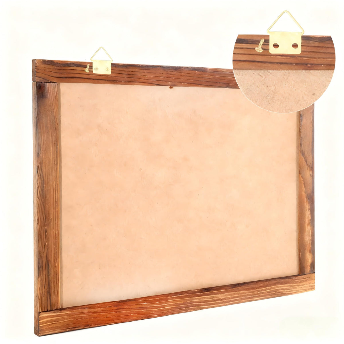 newnewshow 12"x16" Magnetic Chalkboard with Rustic Wood Frame