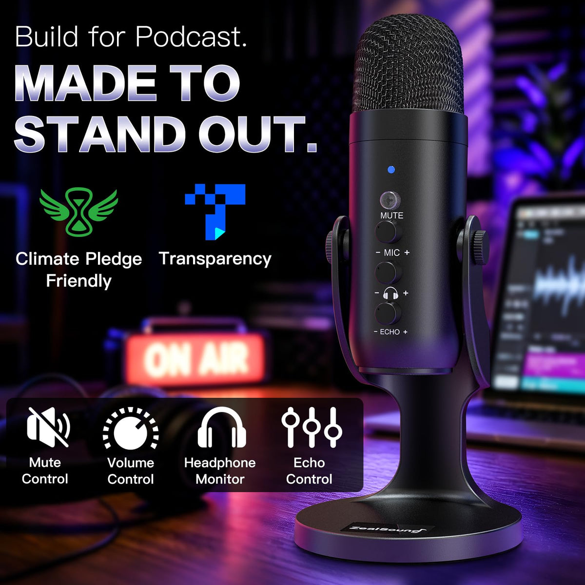 ZealSound Microphone for PC