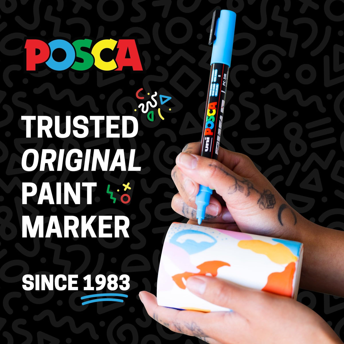 POSCA® PC-5M Paint Markers, 29 Count Medium Reversible Tip Set