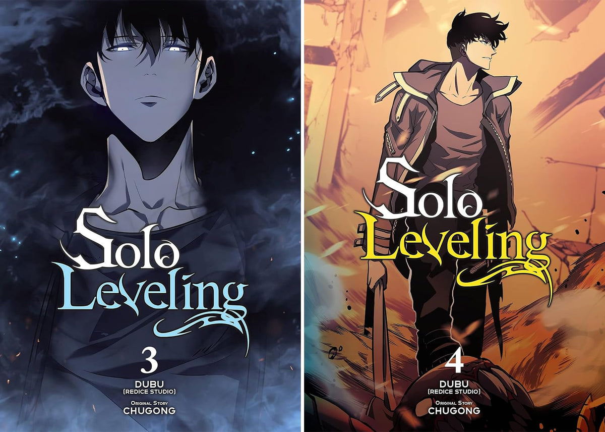 Solo Leveling Manga Series 14 Collection Books Set Vol 1-14 by Chugong