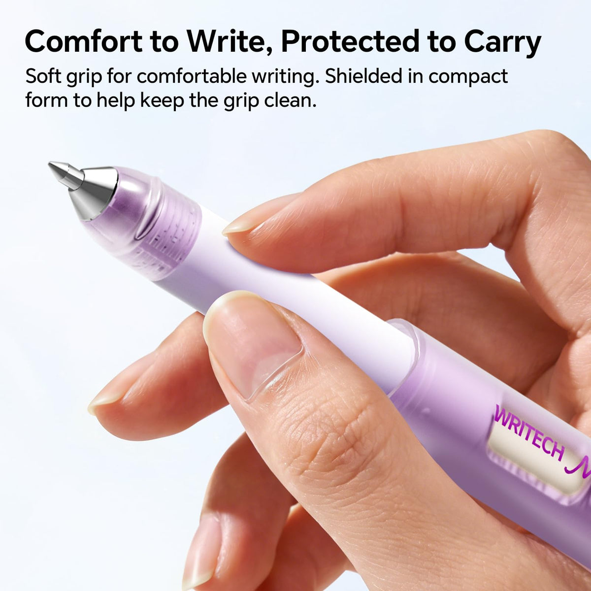 WRITECH Morph Extendable Gel Pens: 0.7mm Medium Point Black Ink