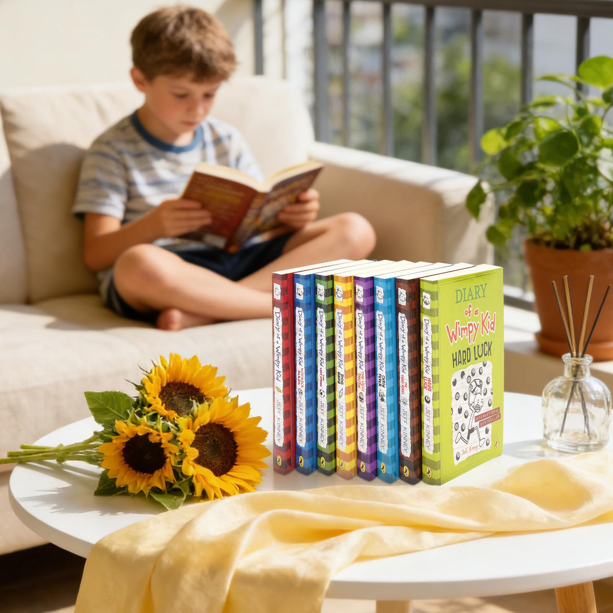 FOLREBAS A Library of a Wimppy Kid Complete Box Toy Set