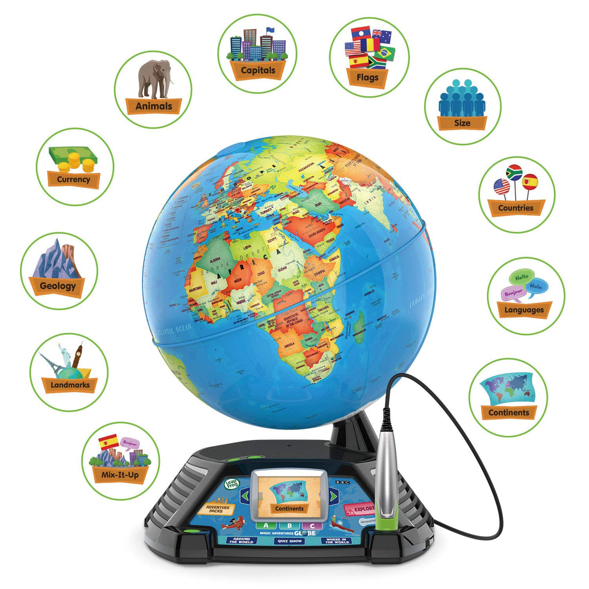 LeapFrog Magic Adventures Globe