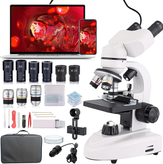 Binocular Compound Microscope 40X-2000X