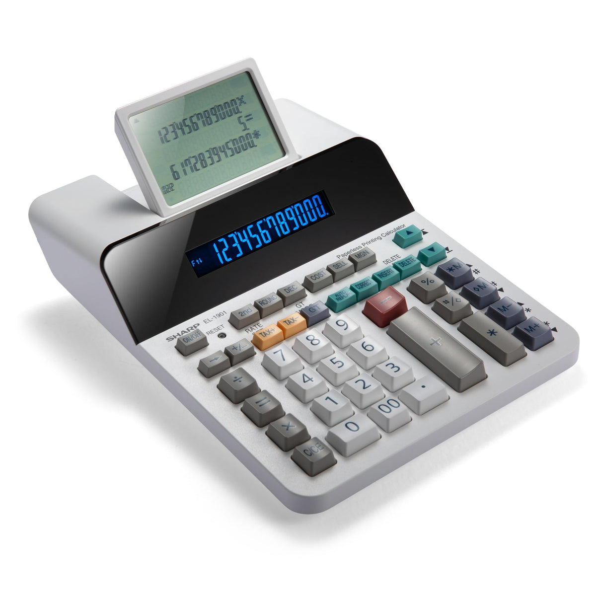 Sharp Paperless Printing Calculator, accounting