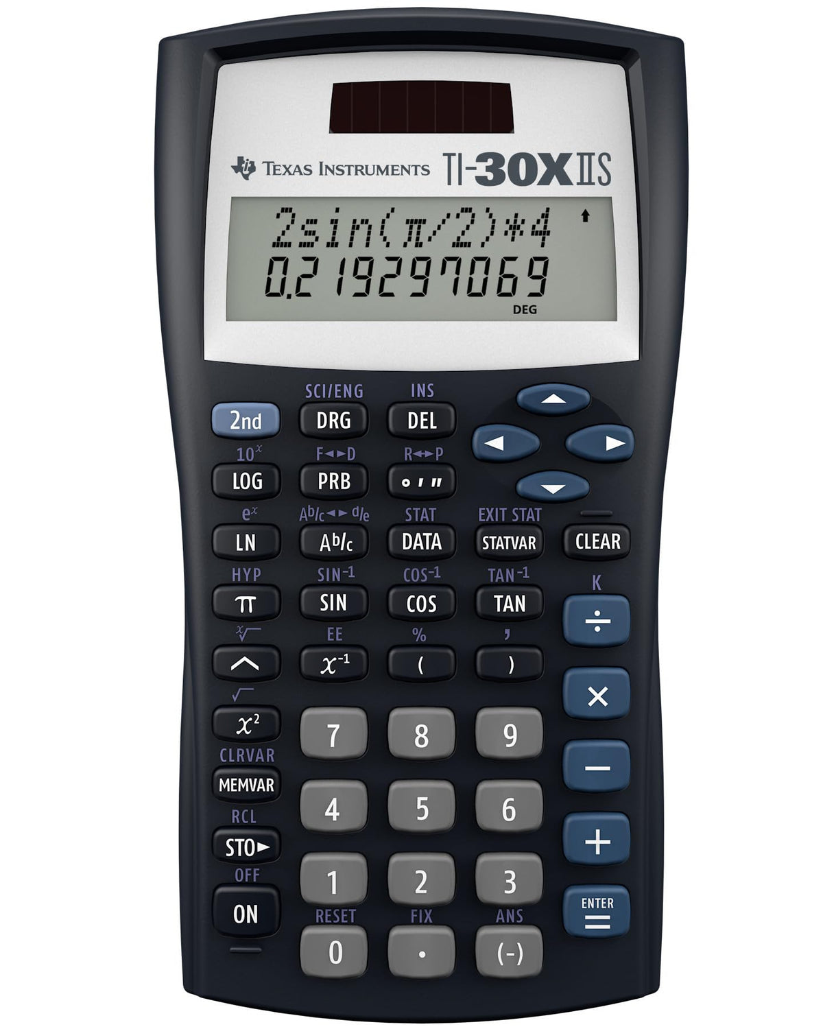 TI-30XIIS Scientific Calculator Texas Instruments, Black