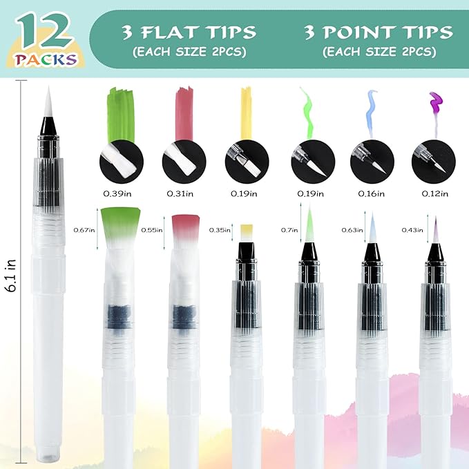 Watercolor Brush Pens