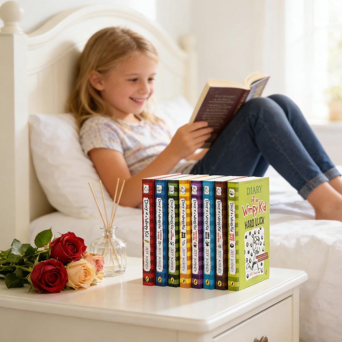 FOLREBAS A Library of a Wimppy Kid Complete Box Toy Set
