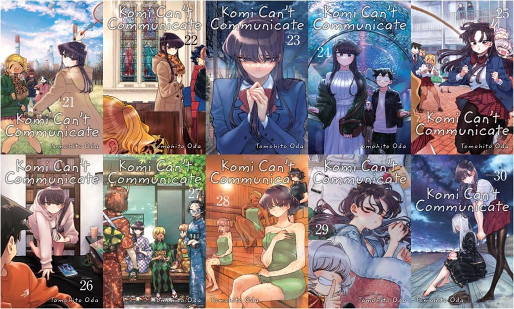 Komi Can't Communicate Vol. 21 - 30 Set, paperback