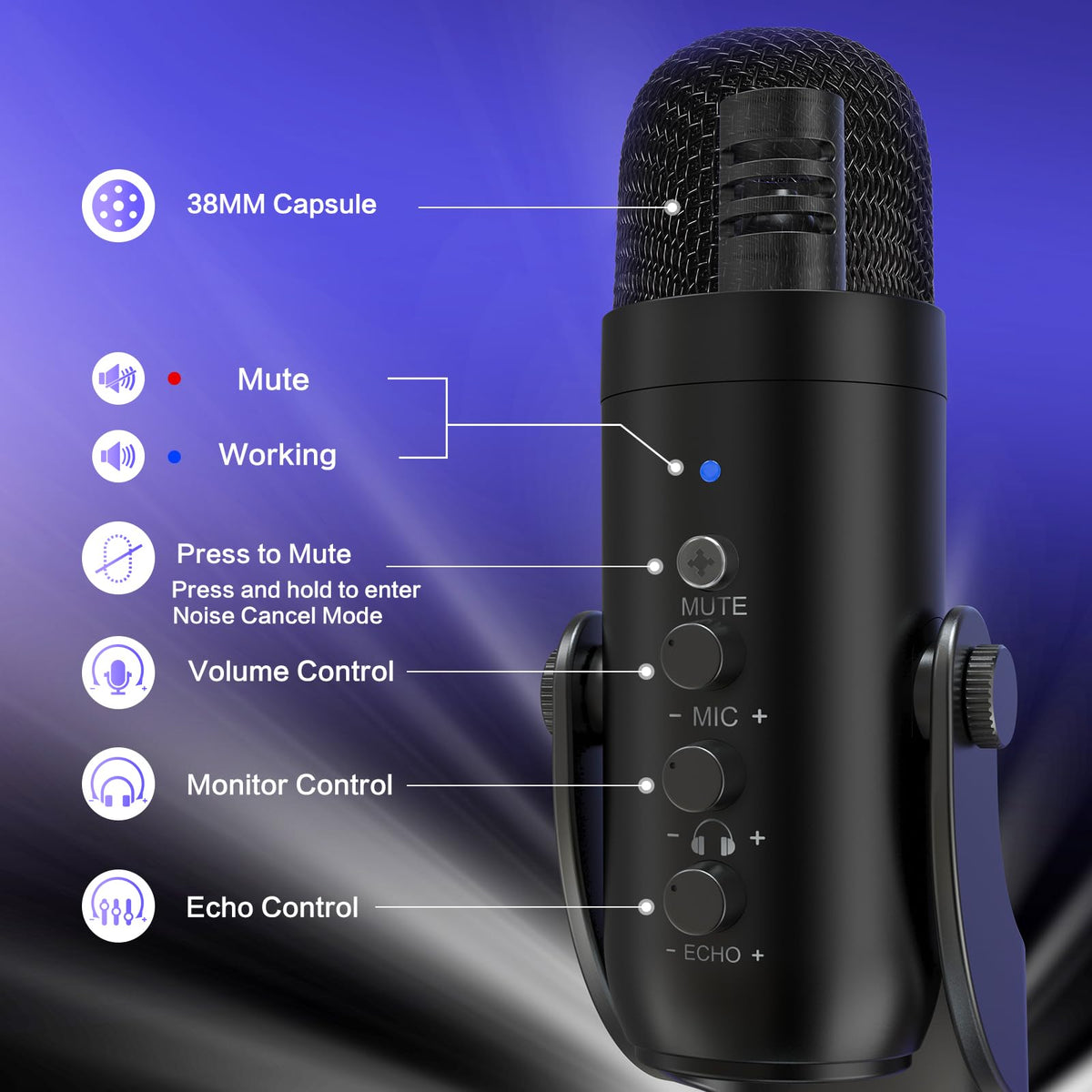 ZealSound Microphone for PC