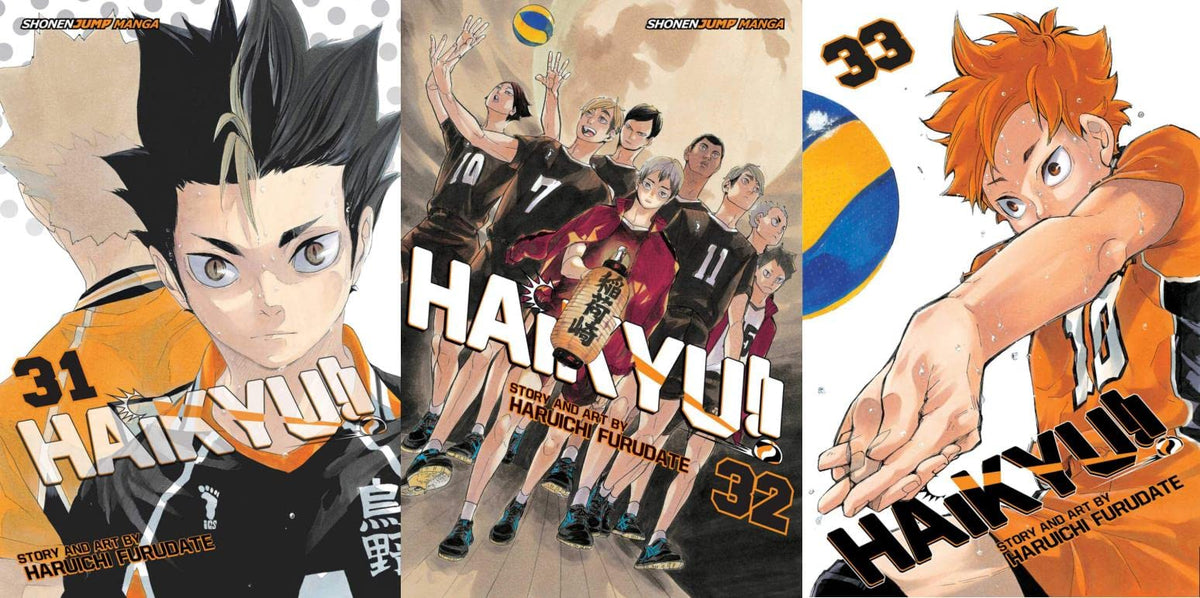 Haikyu!! Furudate Collection 10 books set Haruichi Vol 31-40 by Haruichi Furudate- paperback