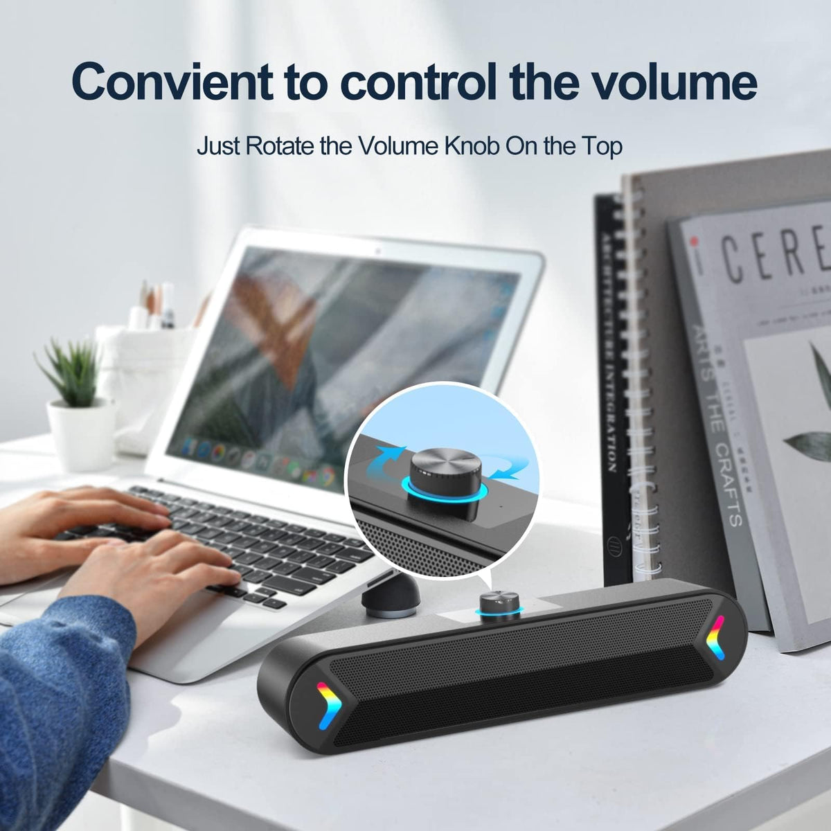 LENRUE Computer Speakers, Projector Speaker