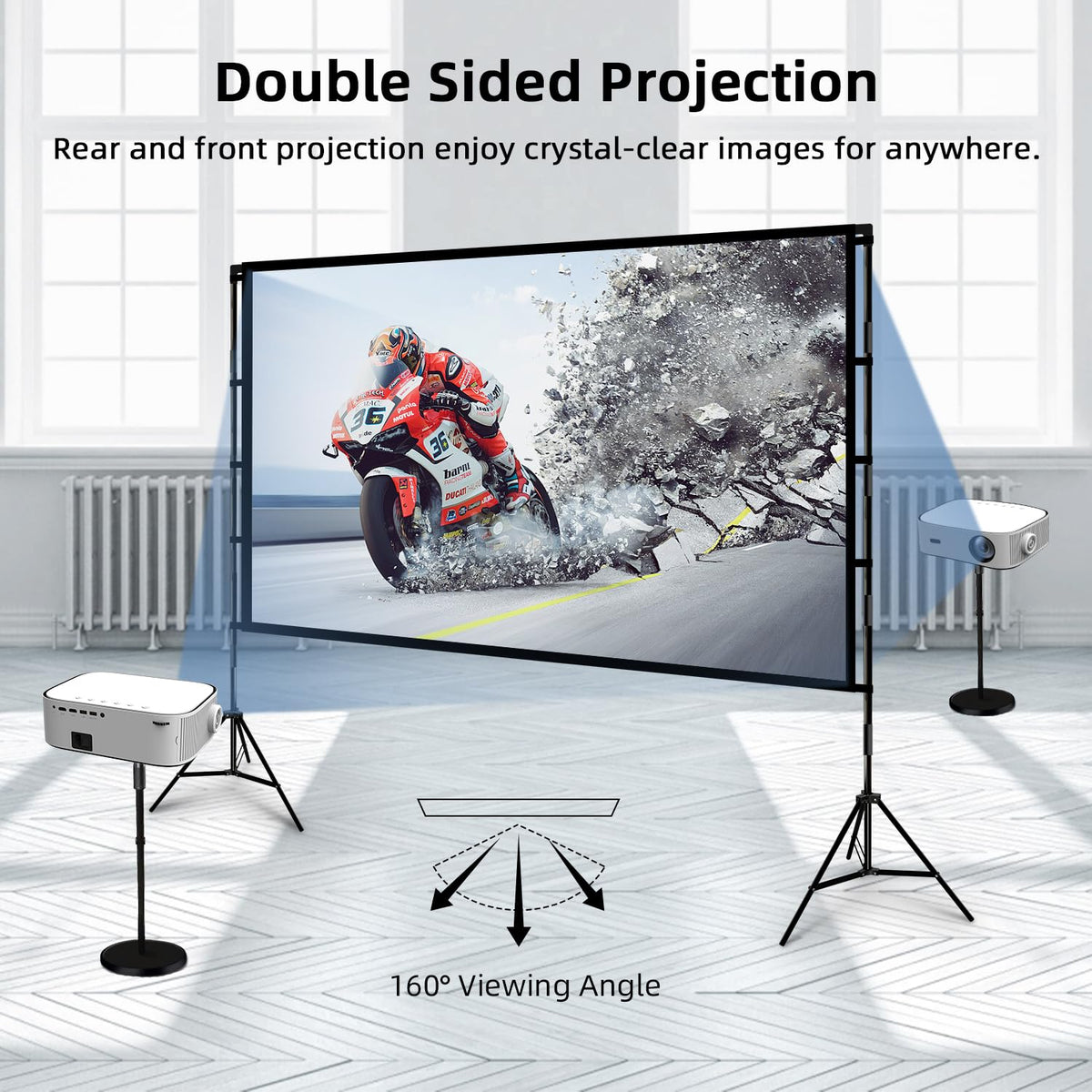 Wootfairy 100inch Projector Screen