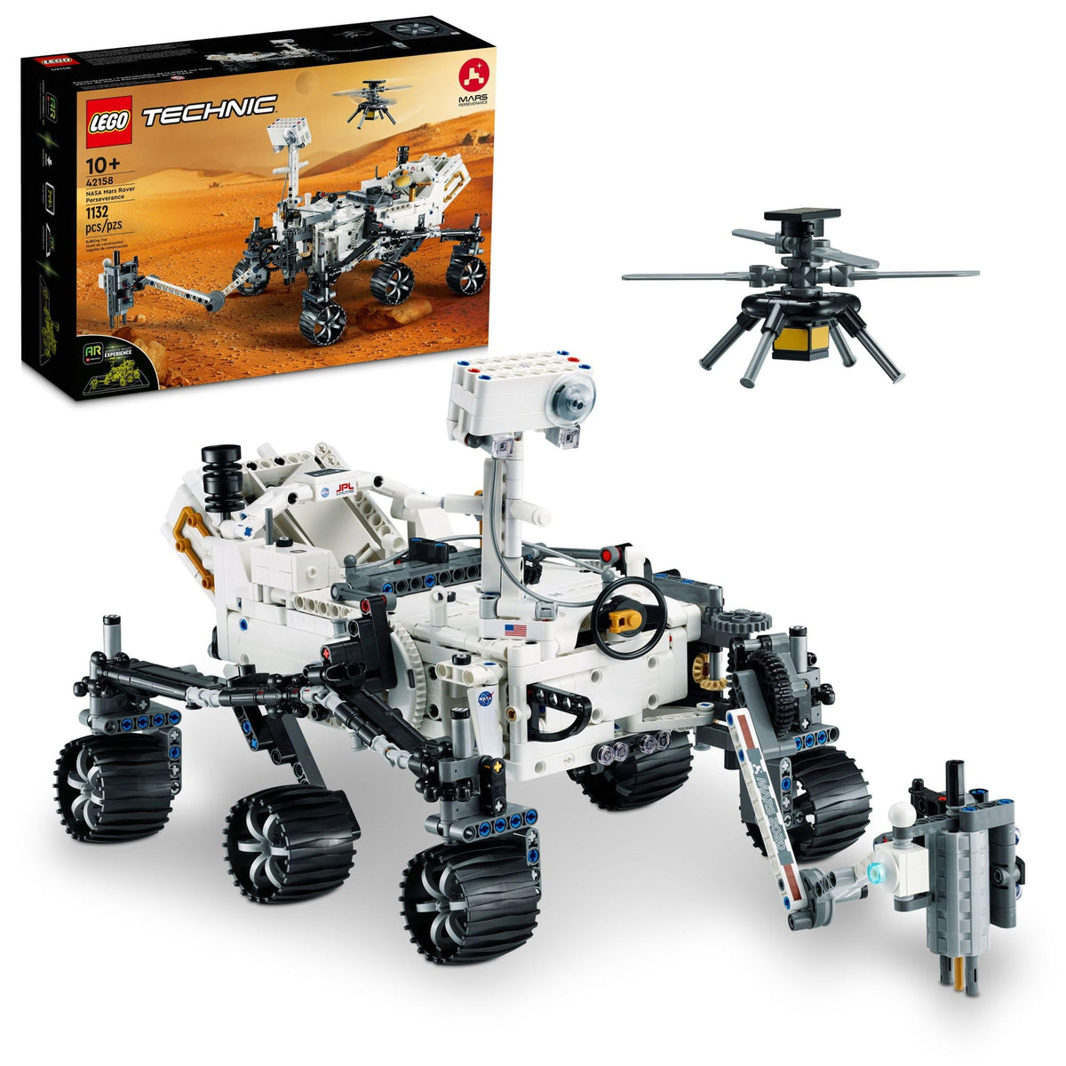 LEGO Technic NASA Mars Rover Perseverance Building Toys - STEM Model Kit