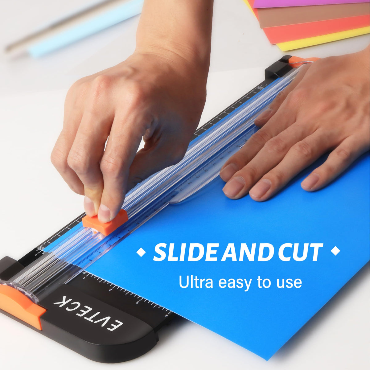 Evteck A4 Paper Cutter Slider Trimmer