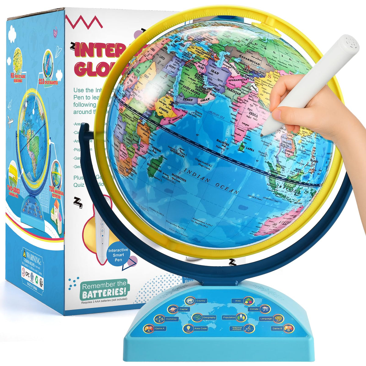Interactive Globe for Children