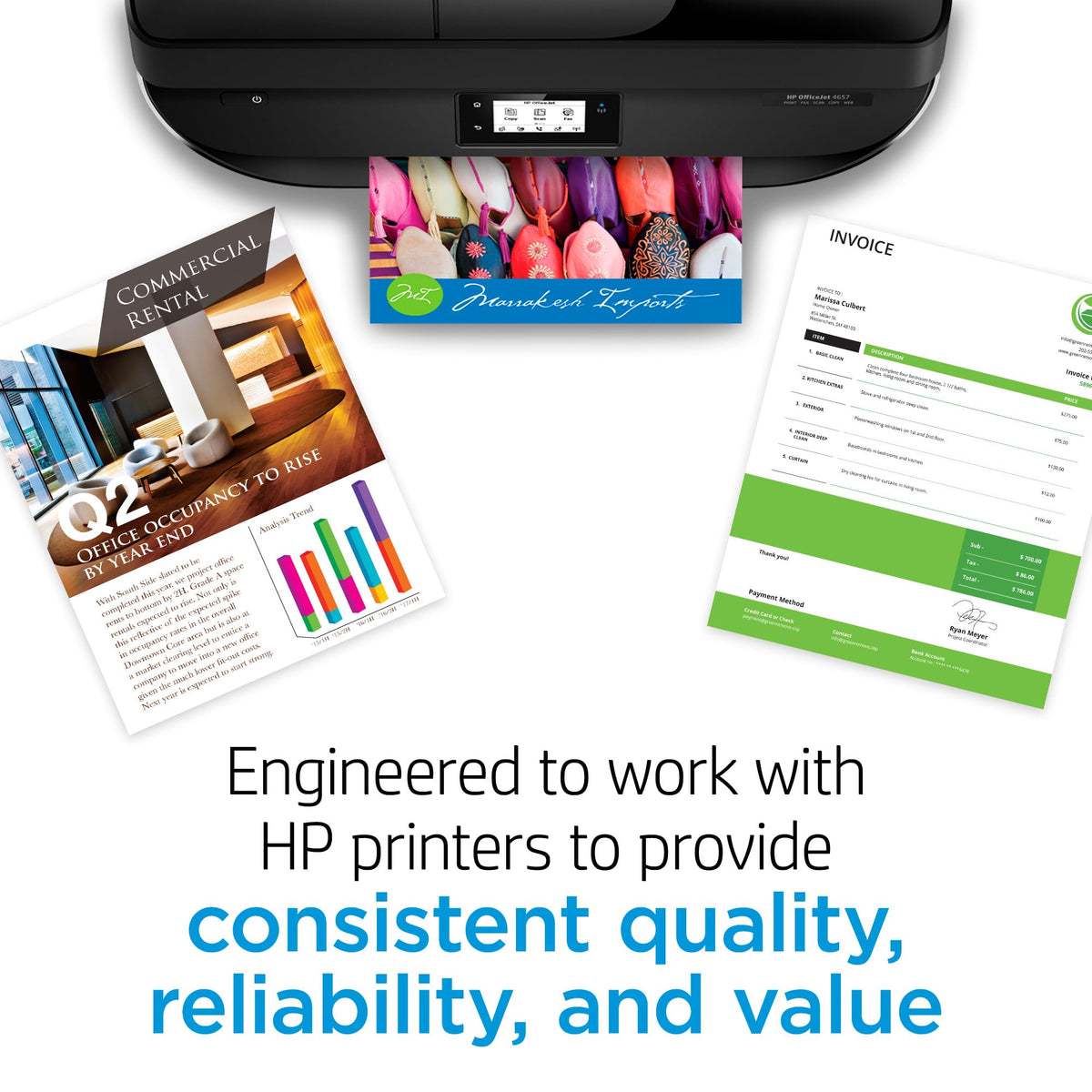 HP 68 Black/Tri-Color Ink Cartridges (2-Pack) | Works Envy 6100e, 6500e Series | Eligible for Instant Ink | 6L6S2TN | Packaging May Vary