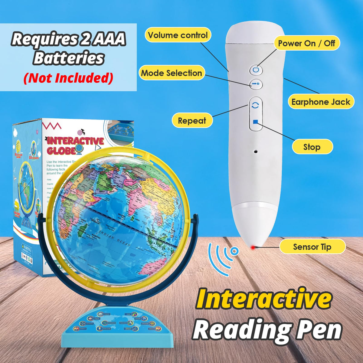 Interactive Globe for Children