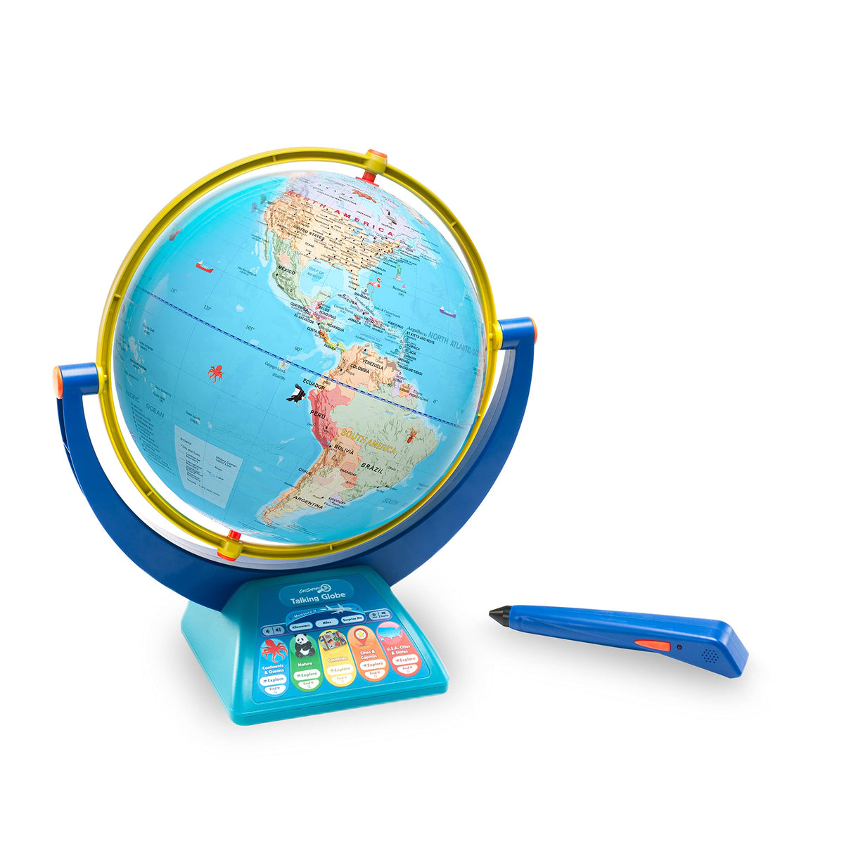 GeoSafari Talking Globe Featuring Bindi Irwin - Interactive Globe for Children