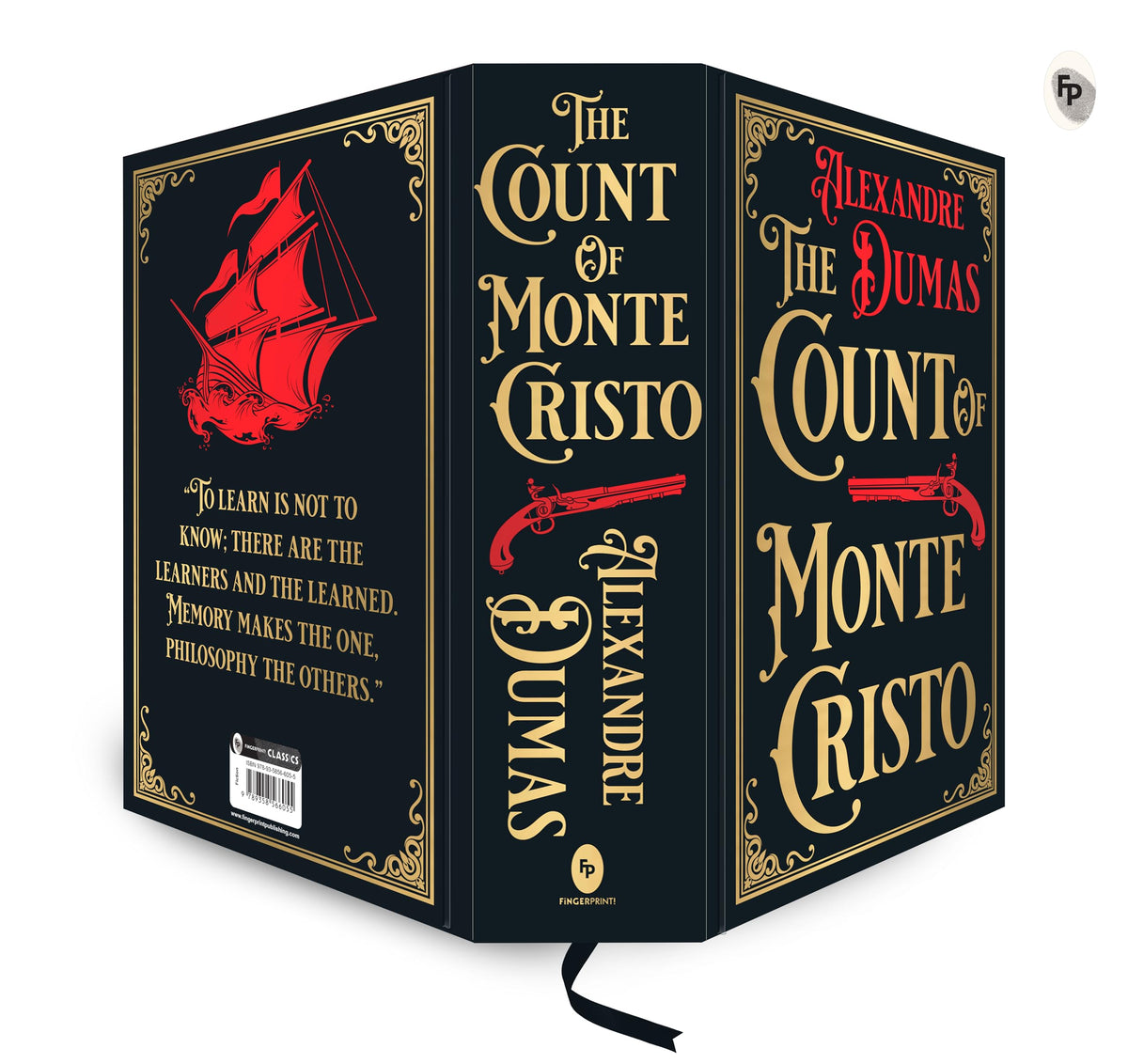 Count of Monte Cristo (Deluxe Hardbound Edition) , The (Fingerprint! Classics)