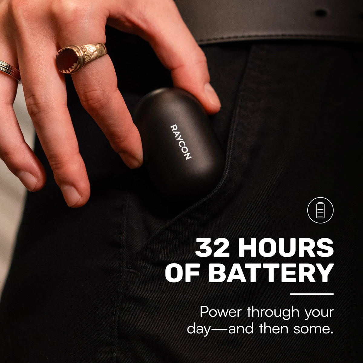 Raycon Classic Bluetooth Wireless Earbuds