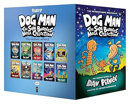 Dog Man: The Supa Buddies Mega Collection- #1-10-hardcover