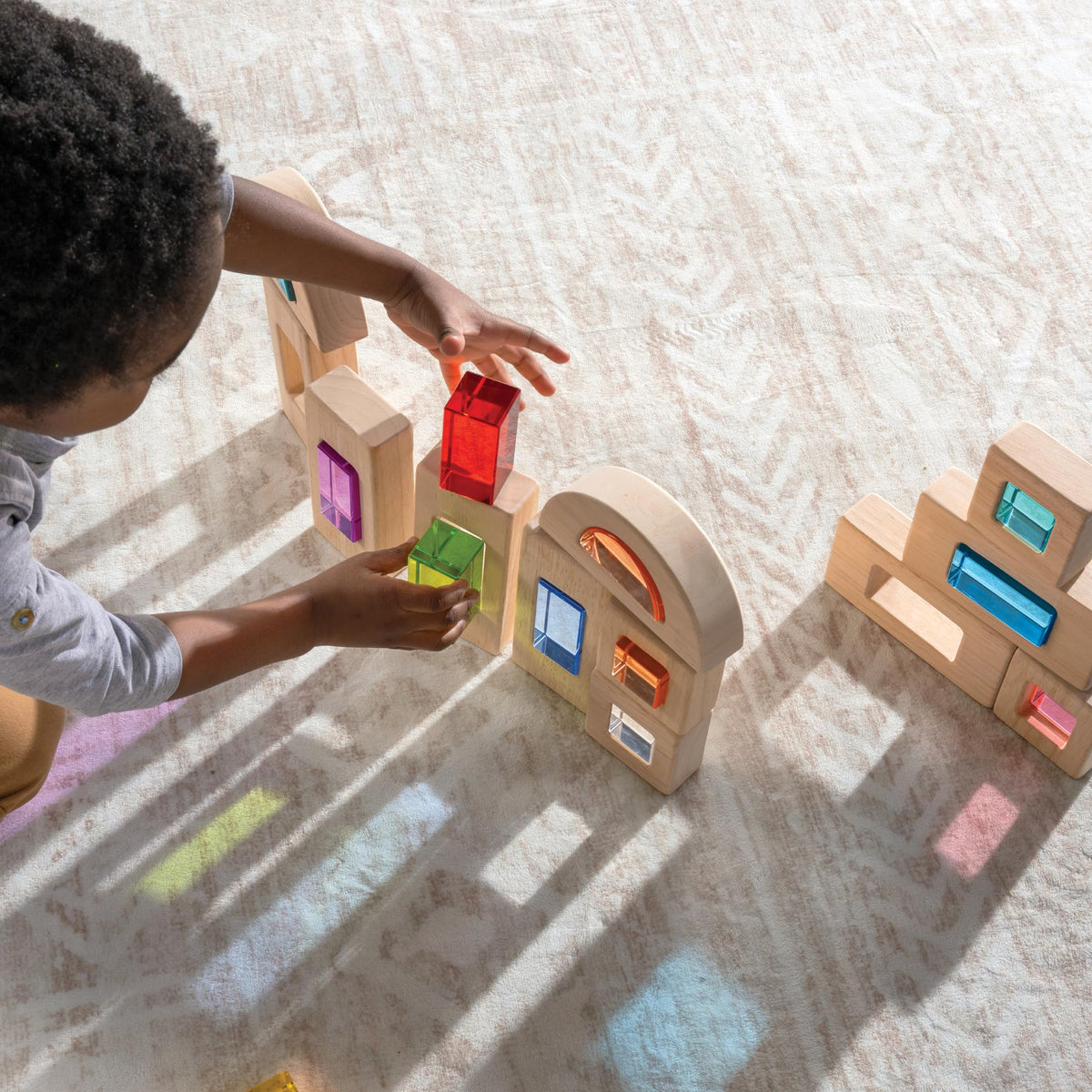 Guidecraft Window Unit Blocks - Foundation Set